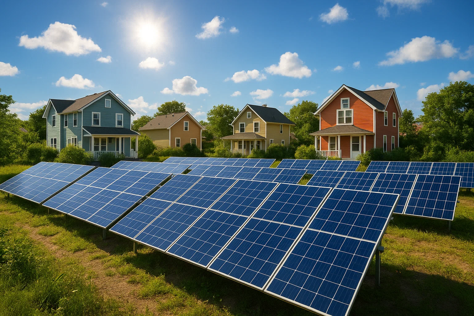 Community Solar Installation